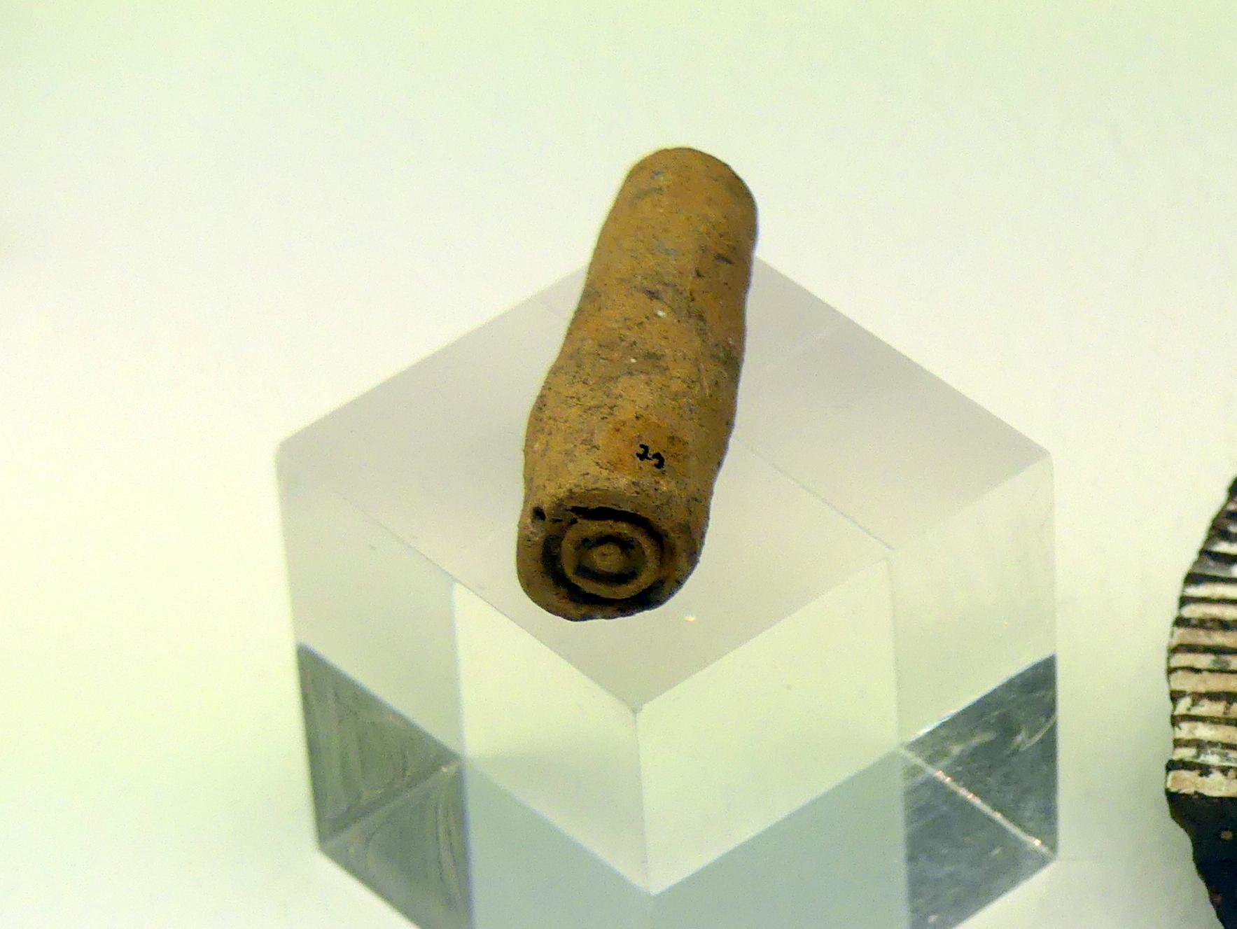 Tonstempel zum Herstellen von Verzierungen, Hallstattzeit, 700 - 200 v. Chr.