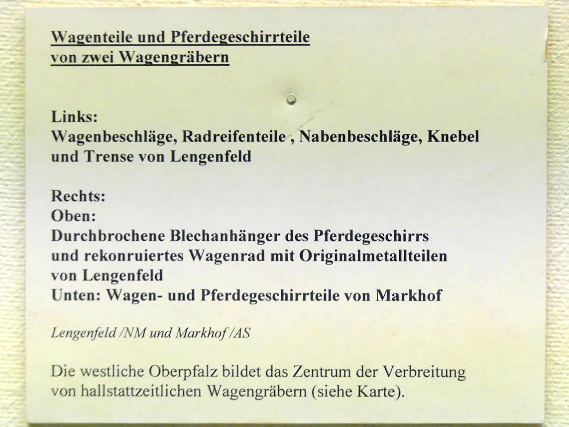 Wagenbeschläge, Radreifenteile, Nabenbeschläge, Hallstattzeit, 700 - 200 v. Chr., Bild 2/2