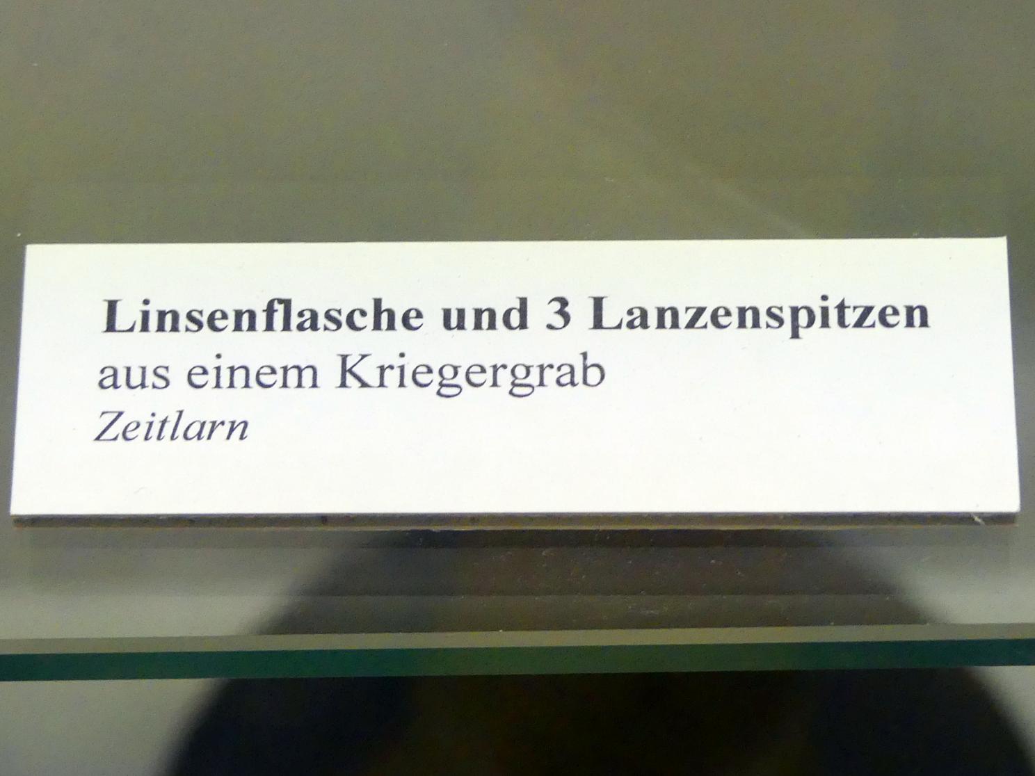 Linsenflasche, Frühlatènezeit A, 700 - 100 v. Chr., Bild 2/2
