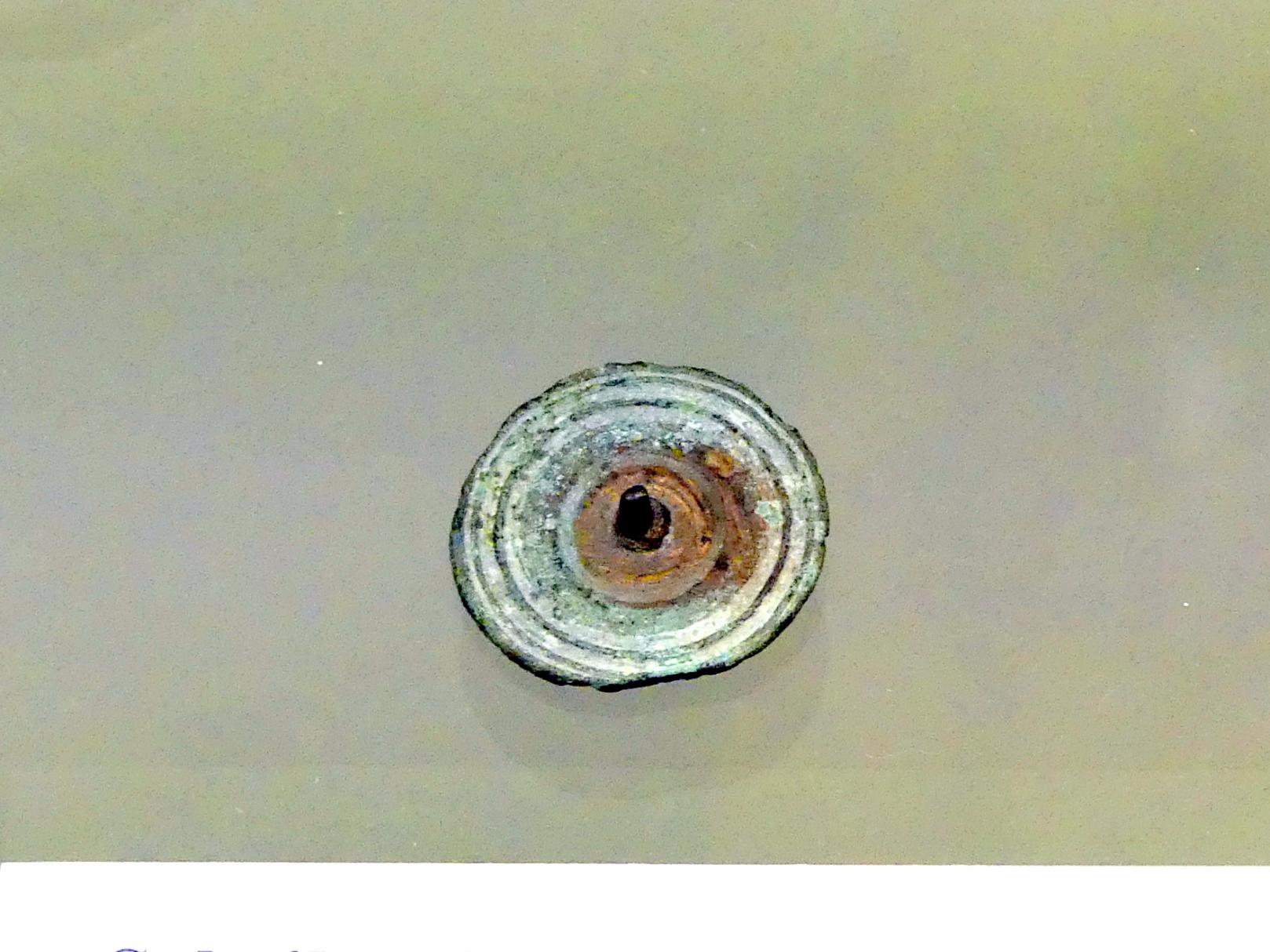 Scheibenfibel, Frühlatènezeit A, 700 - 100 v. Chr.