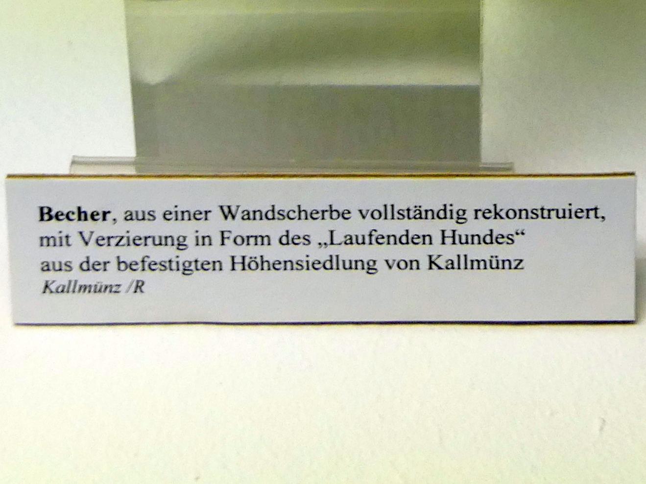 Becher, Frühlatènezeit A, 700 - 100 v. Chr., Bild 2/2