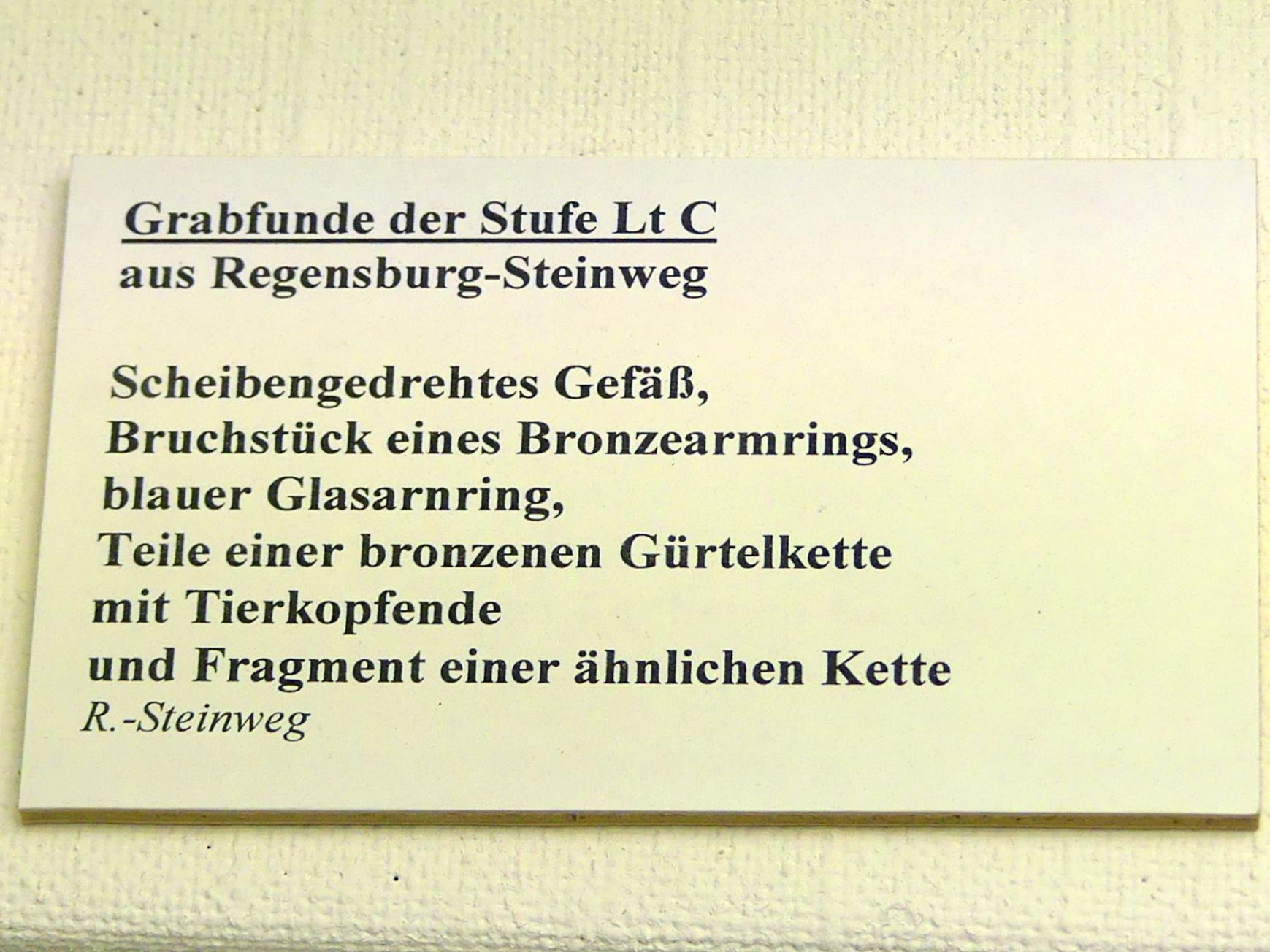 Teile einer bronzenen Gürtelkette, Mittellatènezeit C, Undatiert, Bild 2/2