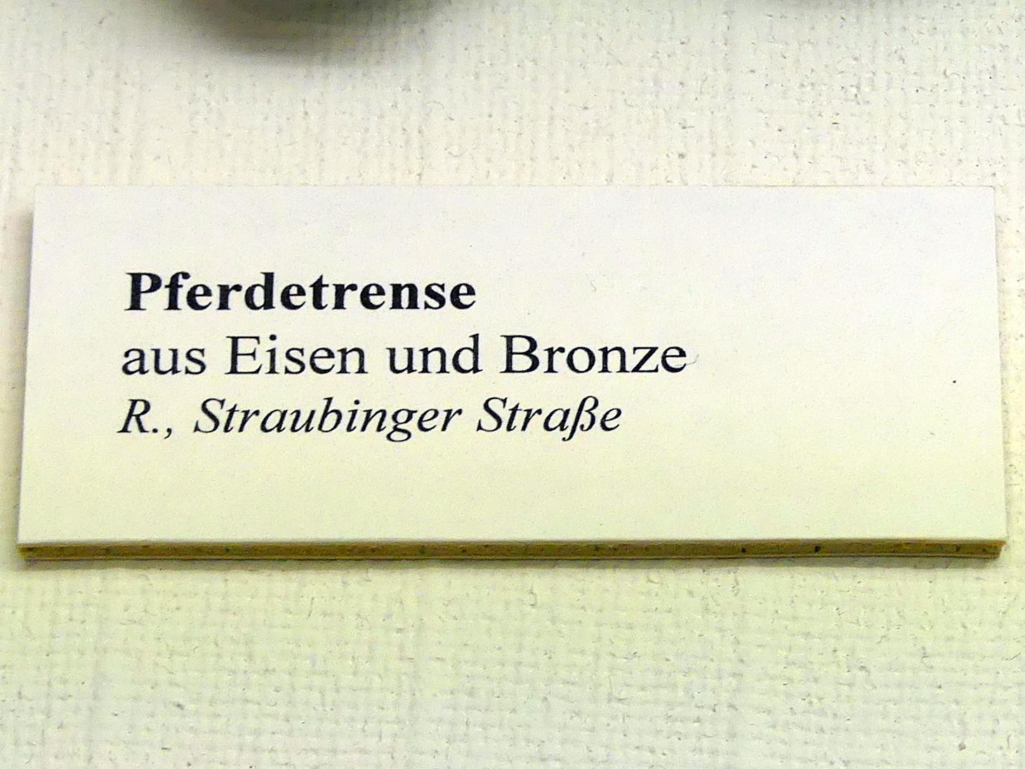 Pferdetrense aus Eisen und Bronze, Spätlatènezeit D, 700 - 100 v. Chr., Bild 2/2