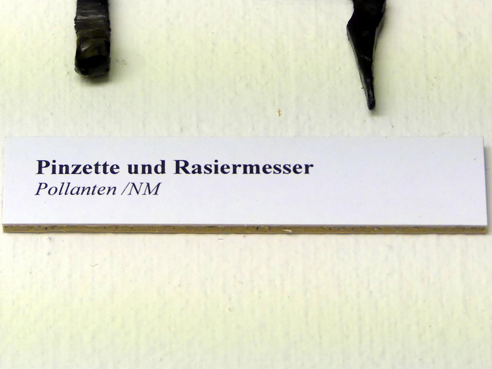 Rasiermesser, Spätlatènezeit D, 700 - 100 v. Chr., Bild 2/2