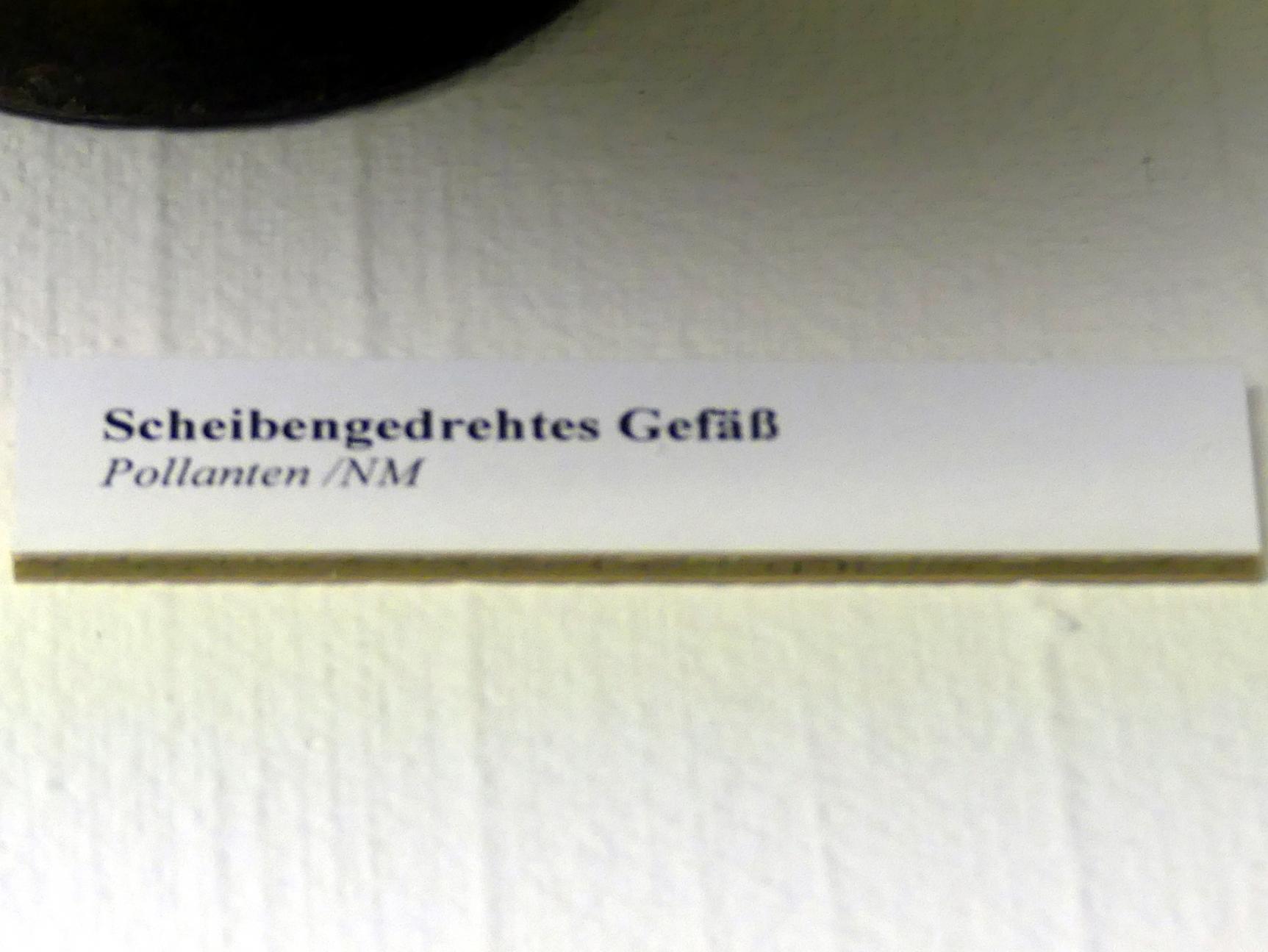 Scheibengedrehtes Gefäß, Spätlatènezeit D, 700 - 100 v. Chr., Bild 2/2