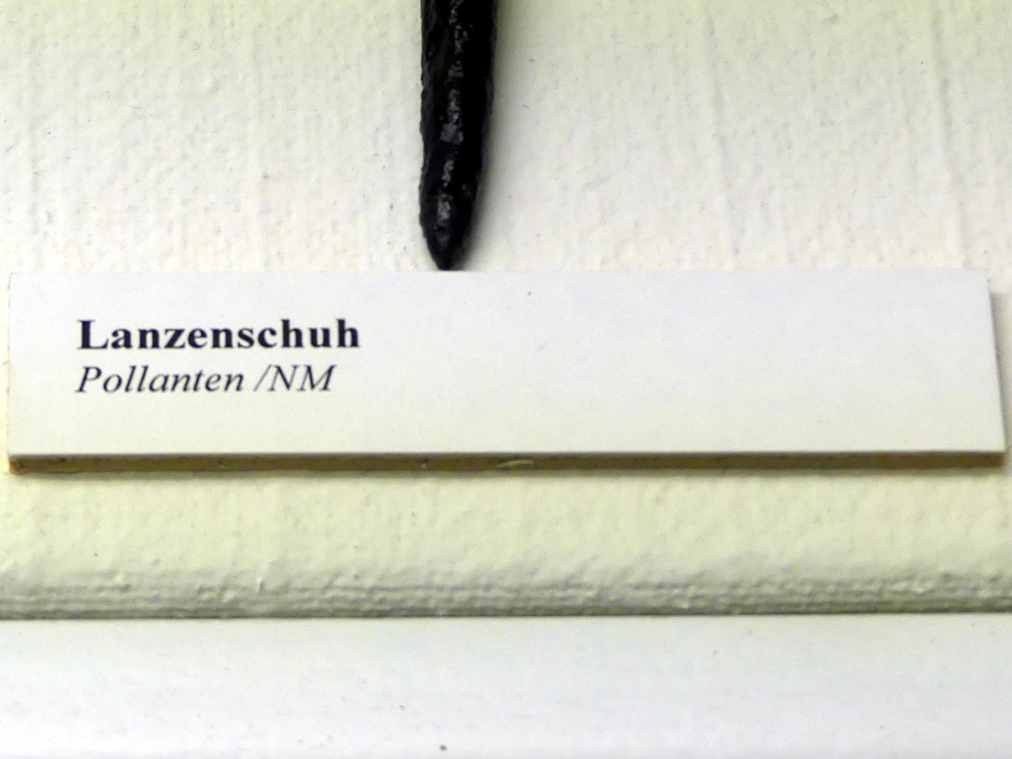 Lanzenschuh, Spätlatènezeit D, 700 - 100 v. Chr., Bild 2/2