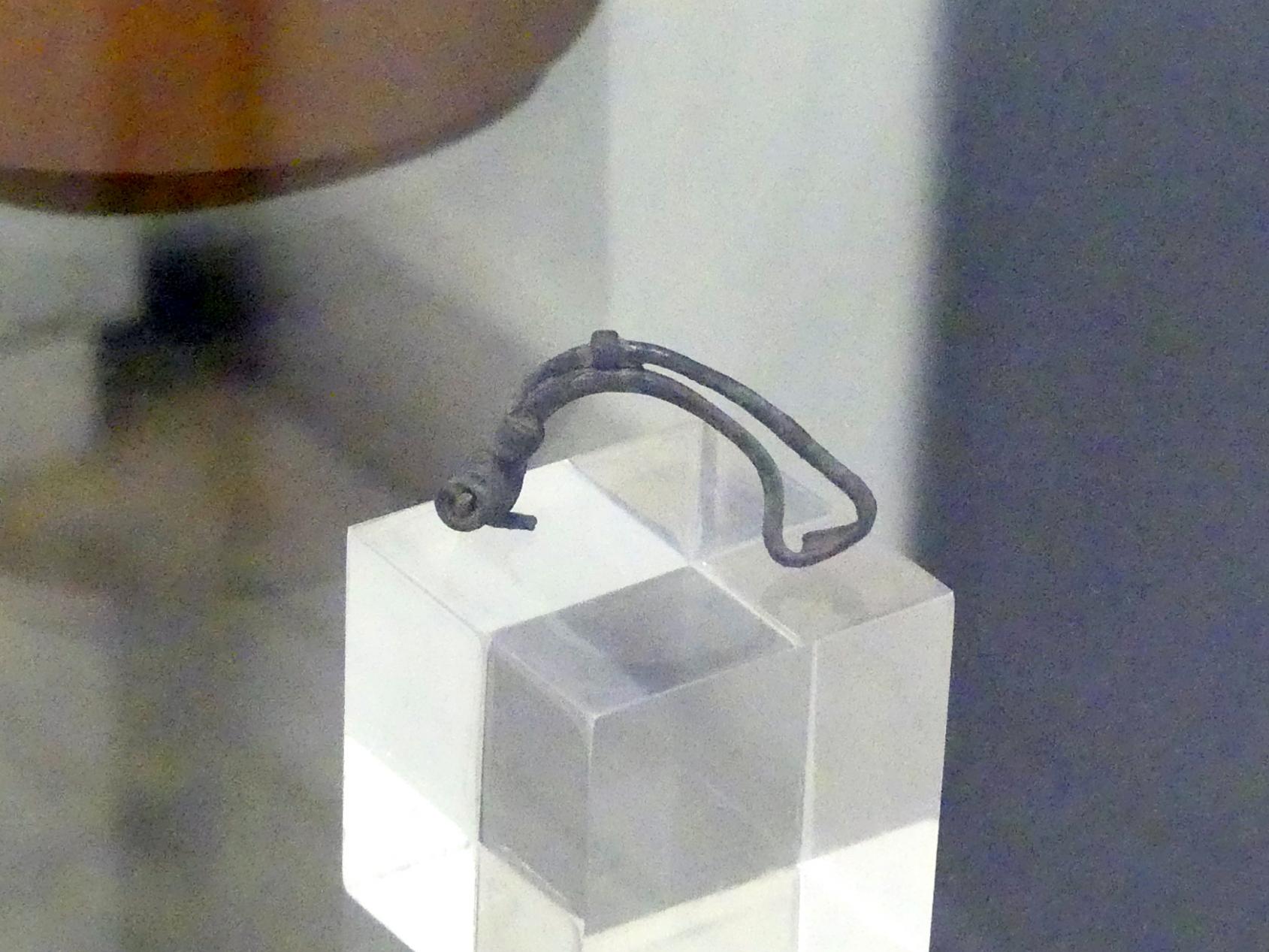 Spätkeltisch-germanische Fibel, Spätlatènezeit D2, 700 - 100 v. Chr., Bild 2/3