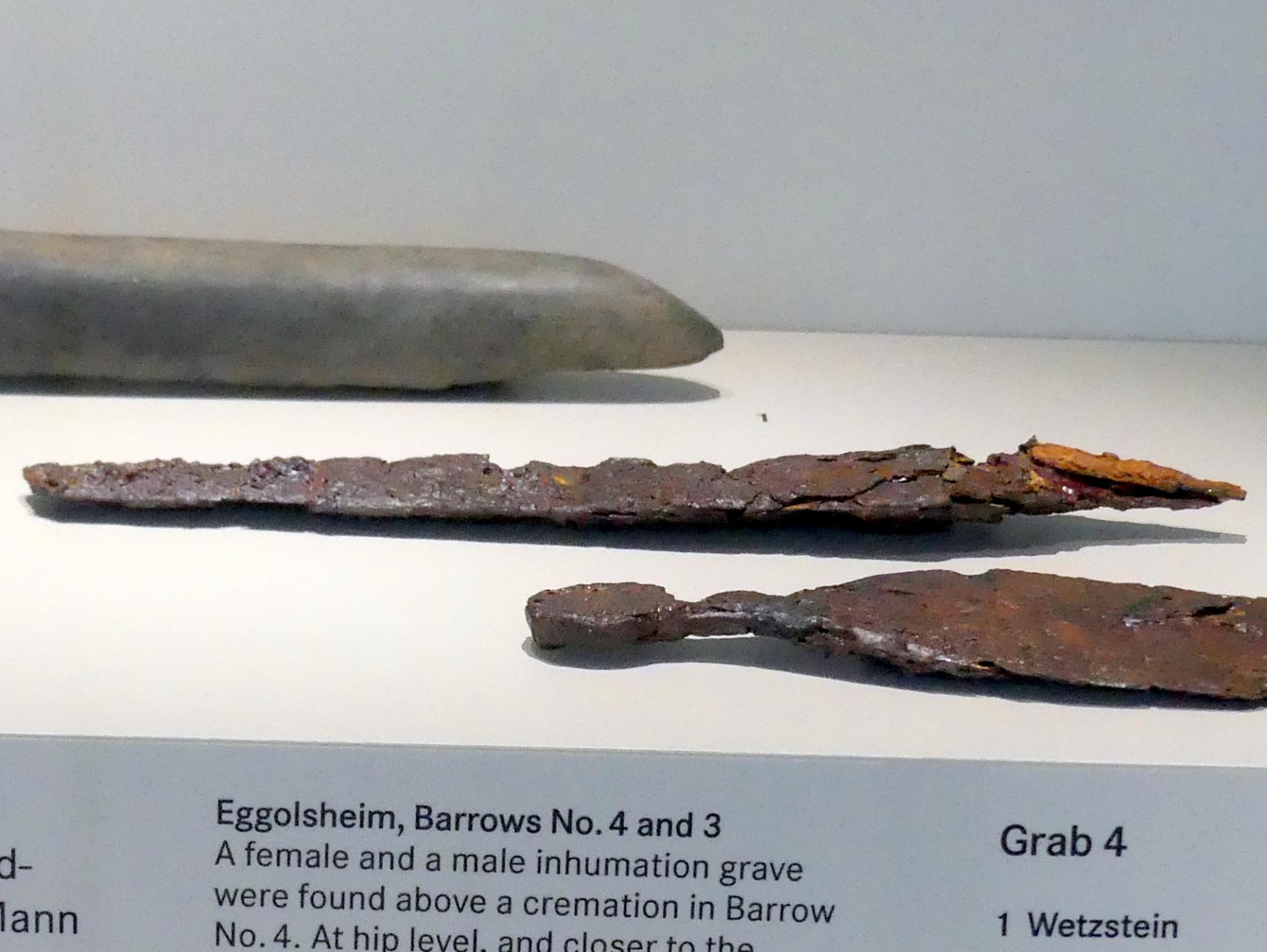 Messer, Hallstattzeit, 700 - 200 v. Chr.