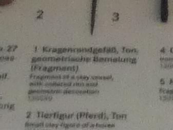 Kragenrandgefäß (Fragment), Hallstattzeit, 700 - 200 v. Chr., Bild 2/2