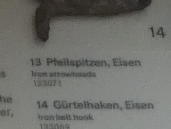 Pfeilspitzen, Hallstattzeit, 700 - 200 v. Chr., Bild 2/2