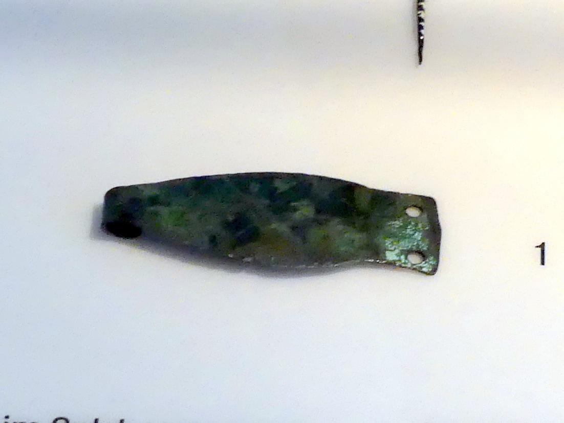 Gürtelhaken, Hallstattzeit, 700 - 200 v. Chr., 700 - 600 v. Chr.