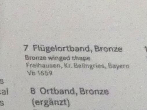 Flügelortband, Hallstattzeit C, Undatiert, Bild 3/3