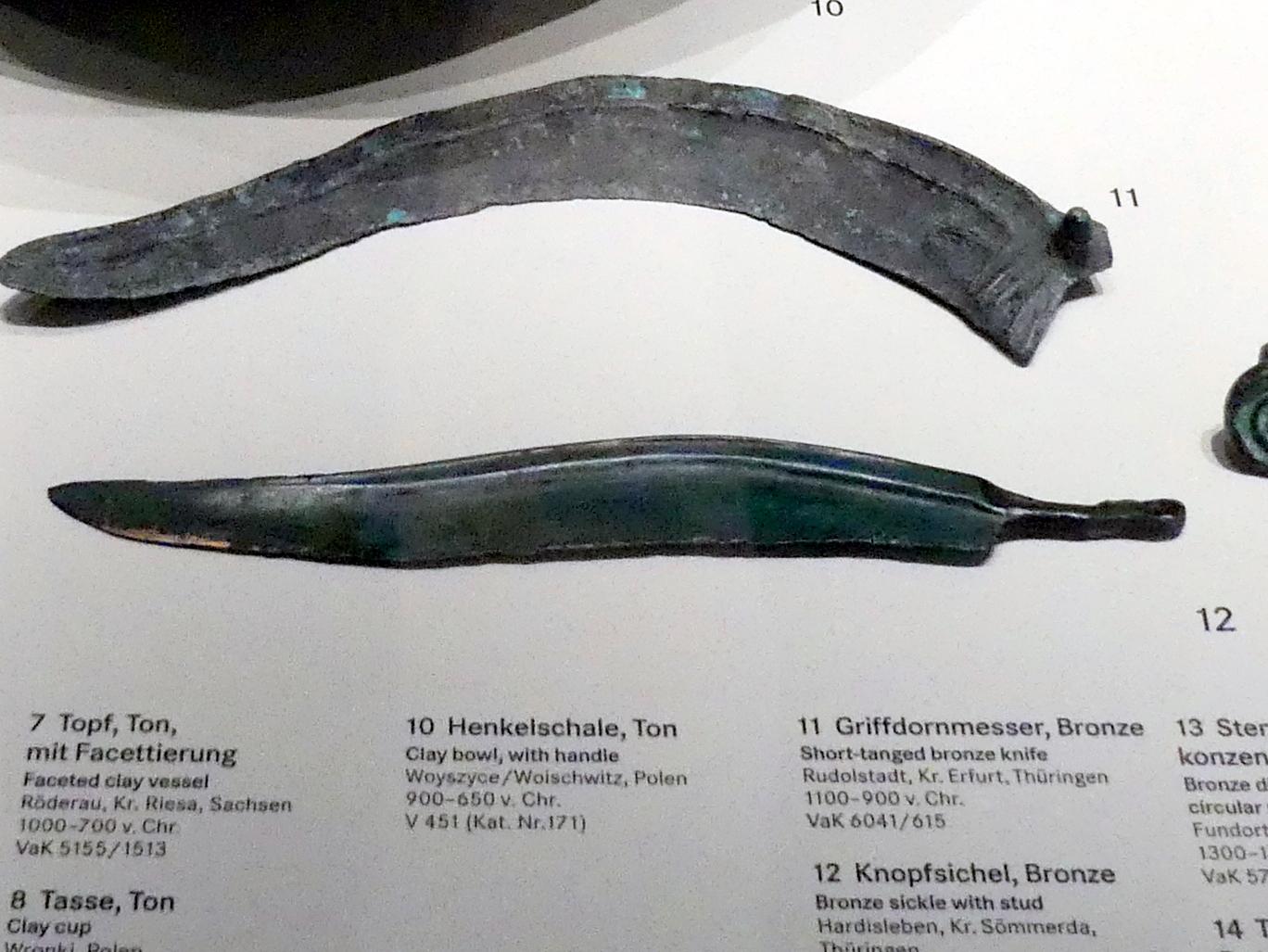 Knopfsichel, 1300 - 1100 v. Chr.