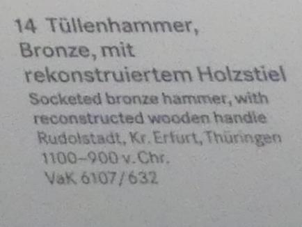 Tüllenhammer, 1100 - 900 v. Chr., Bild 2/2