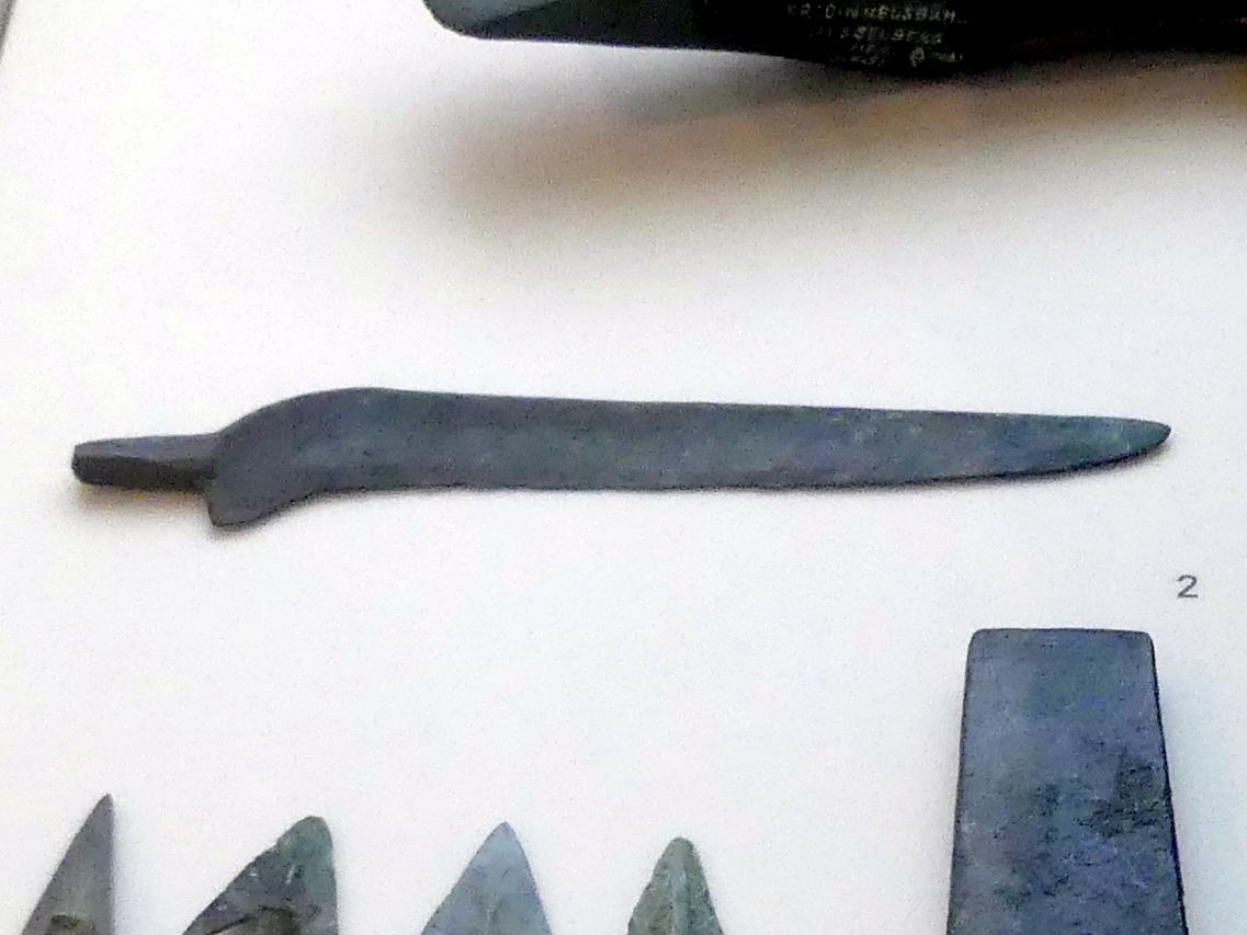 Griffdornmesser, Urnenfelderzeit, 1400 - 700 v. Chr., 1300 - 1200 v. Chr., Bild 1/2