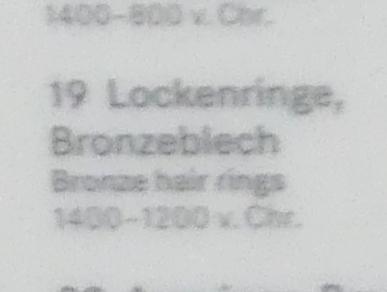 Lockenringe, 1400 - 1200 v. Chr., Bild 2/2