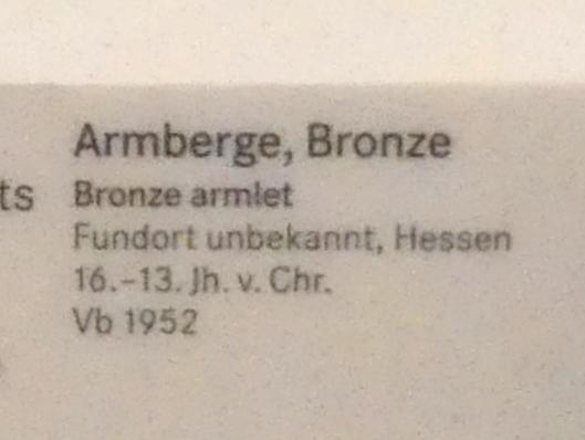Armberge, Bronzezeit, 3365 - 700 v. Chr., 1600 - 1200 v. Chr., Bild 2/3