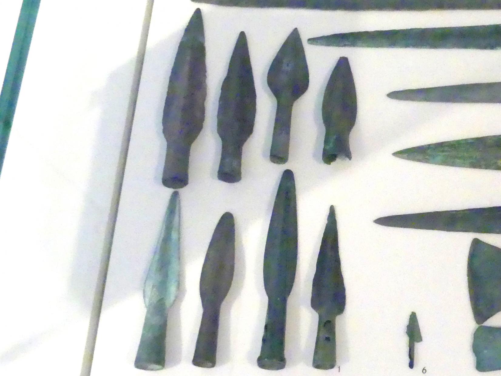 Lanzenspitzen, Späte (Jüngere) Bronzezeit, 1500 - 700 v. Chr., 1300 - 800 v. Chr., Bild 1/2