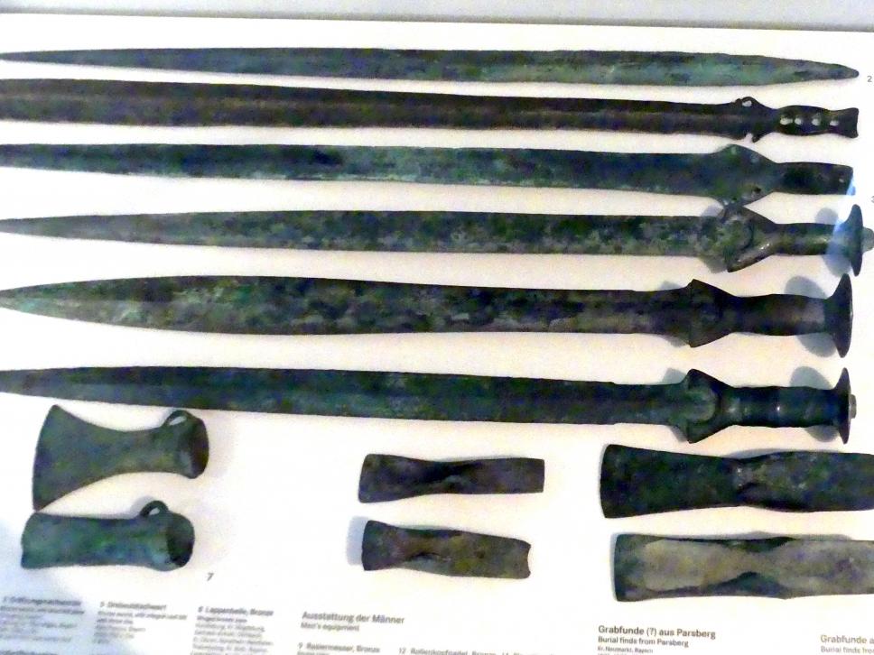 Griffplattenschwert Typ Rixheim, Späte (Jüngere) Bronzezeit, 1500 - 700 v. Chr., 1300 - 1100 v. Chr.