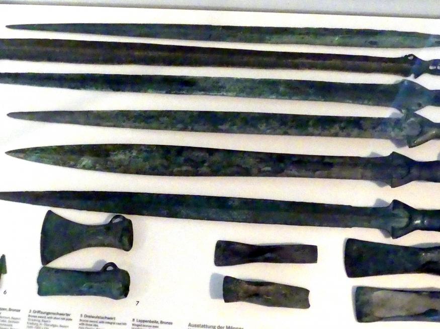 Vollgriffschwert, Bronzezeit, 3365 - 700 v. Chr., 1500 - 800 v. Chr., Bild 2/3