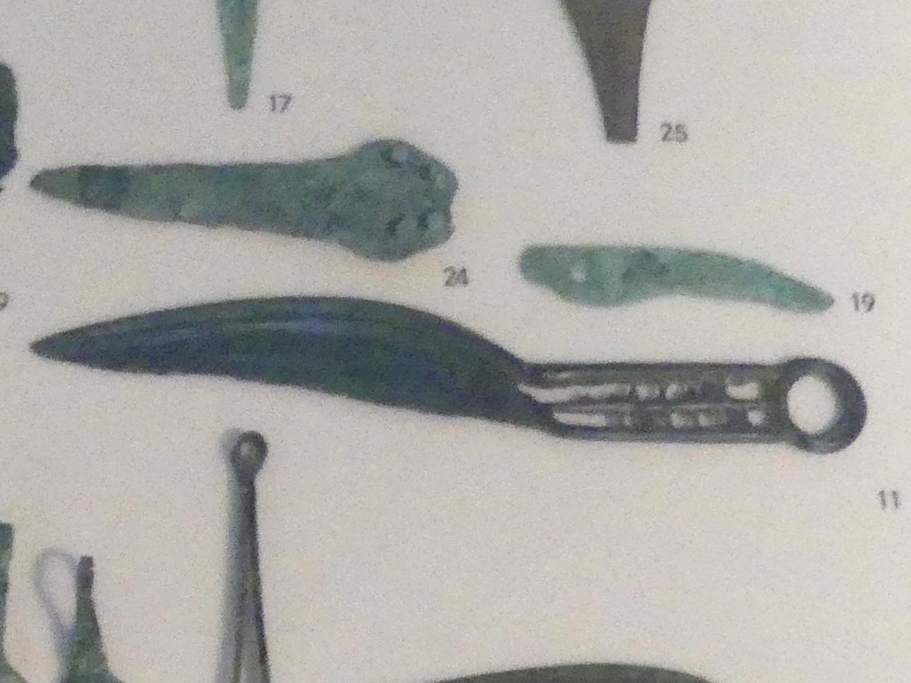 Messer mit Ringgriff, Bronzezeit, 3365 - 700 v. Chr., 1500 - 1200 v. Chr., Bild 1/2