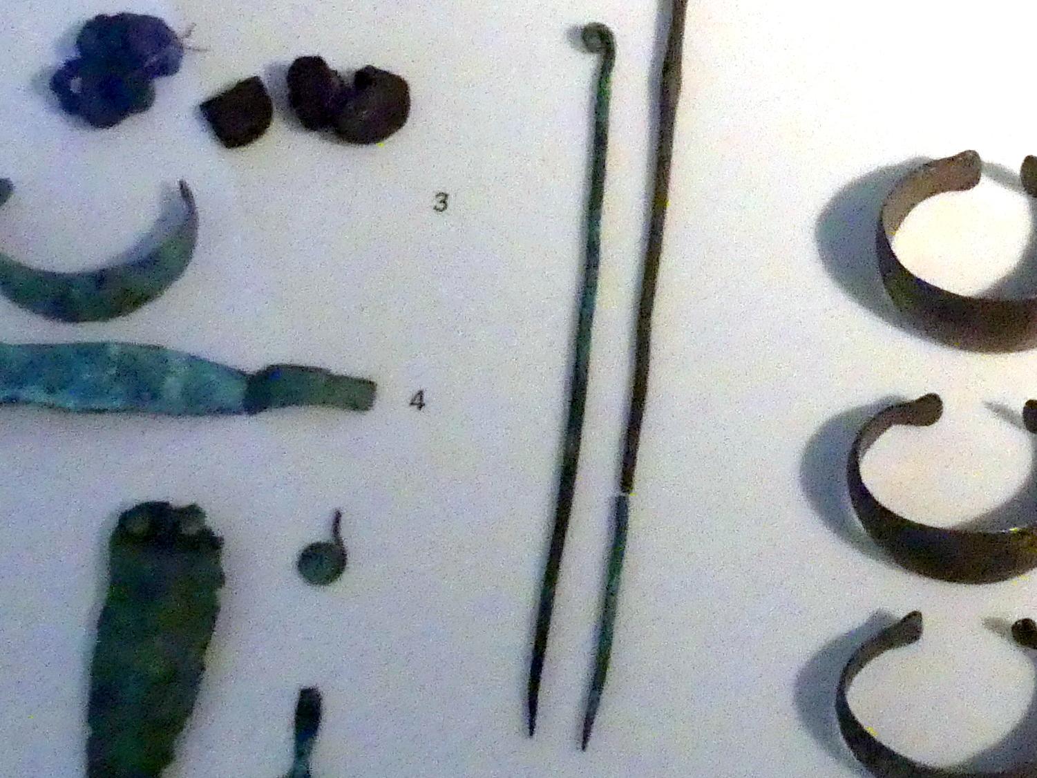 Rollenkopfnadel, Mittlere Bronzezeit, 3000 - 1300 v. Chr., 1600 - 1300 v. Chr., Bild 1/2