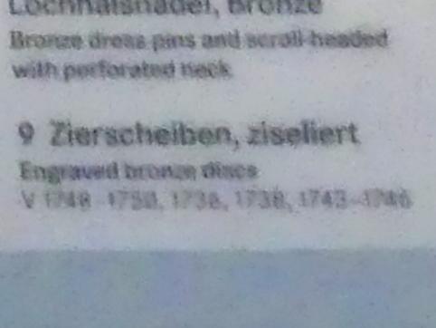 Zierscheiben, ziseliert, Mittlere Bronzezeit, 3000 - 1300 v. Chr., 1600 - 1300 v. Chr., Bild 2/2