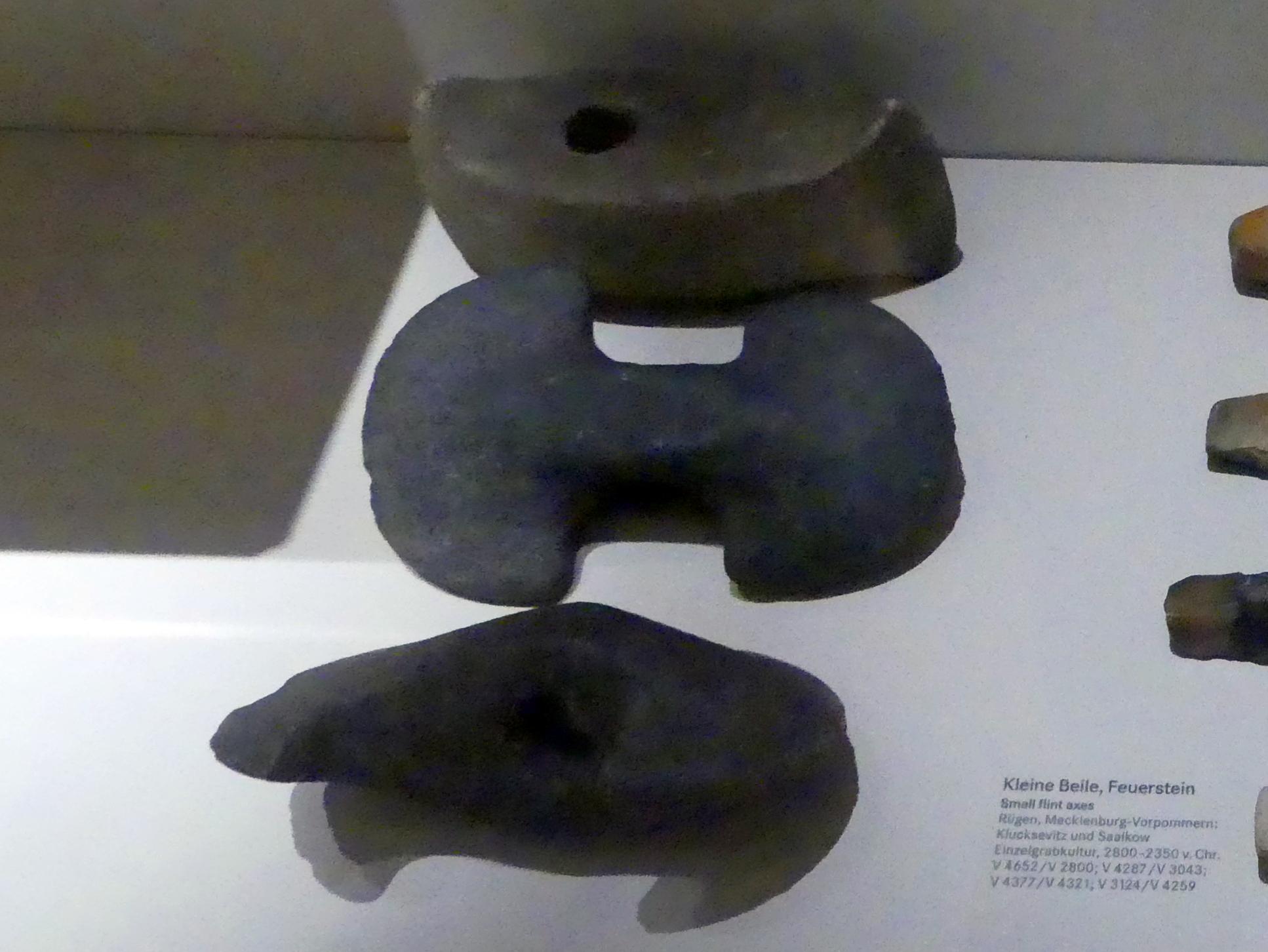 Doppelaxt, Nordisches Neolithikum, 4400 - 2350 v. Chr., 2800 - 2350 v. Chr.