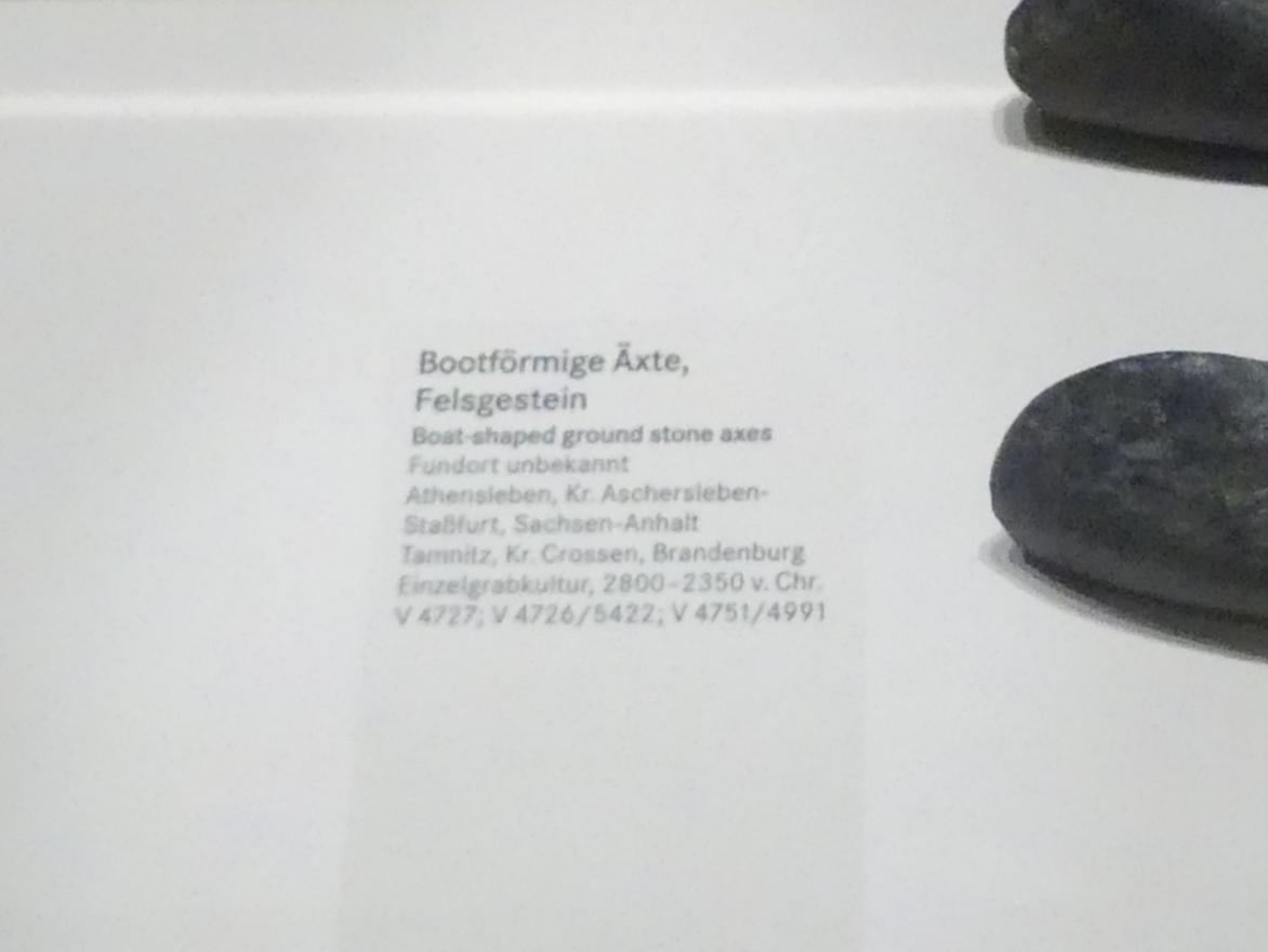 Bootförmige Axt, Nordisches Neolithikum, 4400 - 2350 v. Chr., 2800 - 2350 v. Chr., Bild 2/2