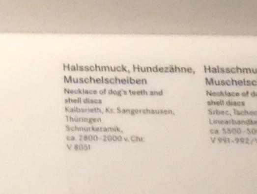 Halsschmuck, Endneolithikum, 2800 - 1700 v. Chr., 2800 - 2000 v. Chr., Bild 2/2