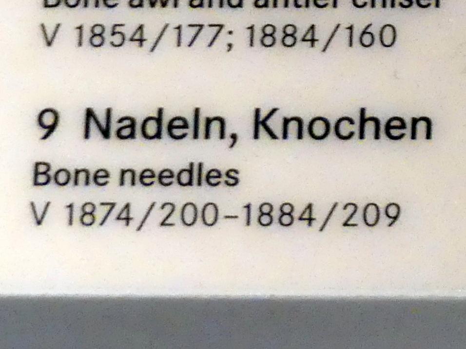 Nadeln, Jungneolithikum, 4400 - 3500 v. Chr., Spätneolithikum, Undatiert, 3170 - 2979 v. Chr., Bild 2/2