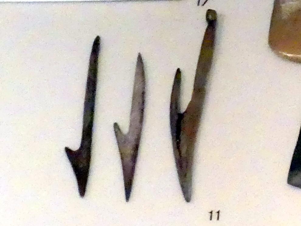 Angelhaken, geschliffen, Jungneolithikum, 4400 - 3500 v. Chr., Spätneolithikum, Undatiert, 4400 - 2800 v. Chr.