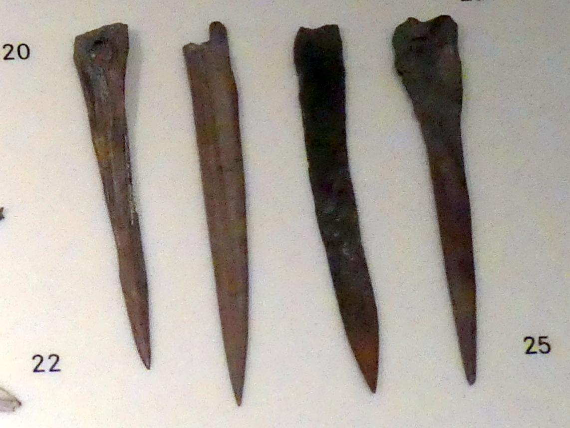 Geräte, Pfrieme, Jungneolithikum, 4400 - 3500 v. Chr., Spätneolithikum, Undatiert, 4400 - 2800 v. Chr.