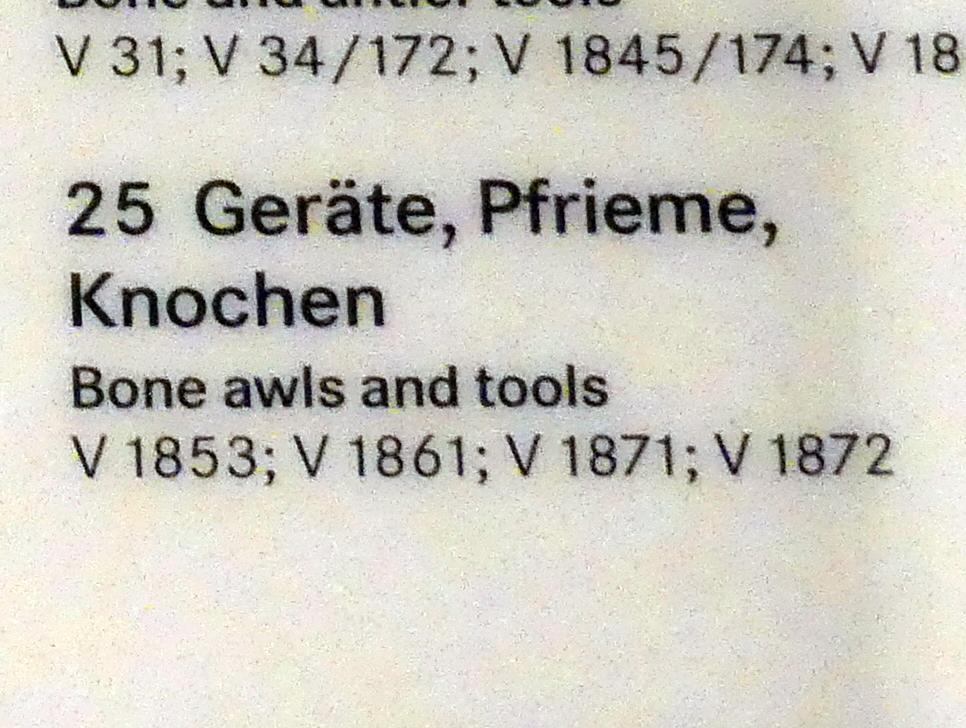 Geräte, Pfrieme, Jungneolithikum, 4400 - 3500 v. Chr., Spätneolithikum, Undatiert, 4400 - 2800 v. Chr., Bild 2/2