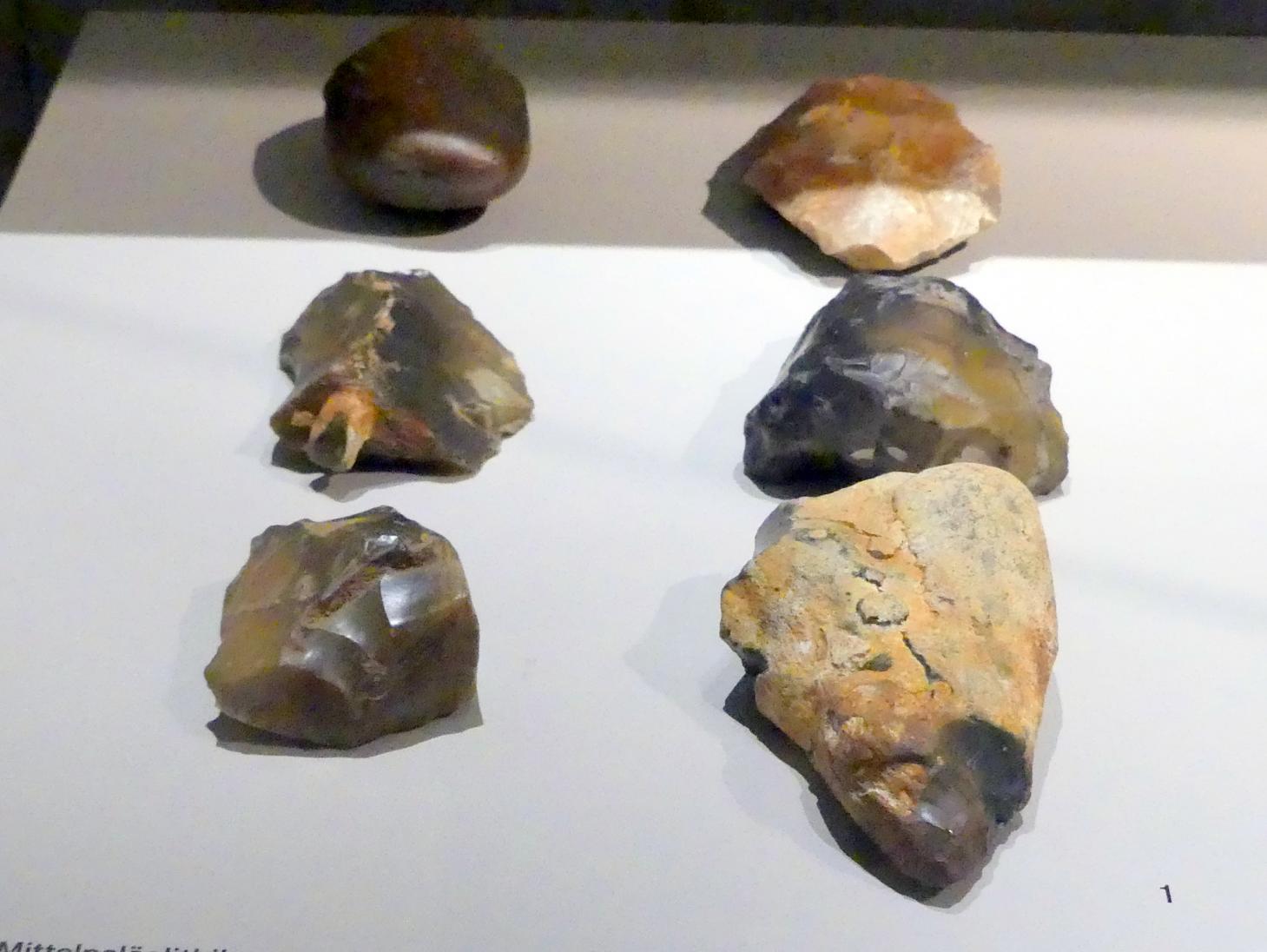 Abschlaggeräte, Frühpaläolithikum, 600000 - 350000 v. Chr., 600000 - 350000 v. Chr., Bild 1/2