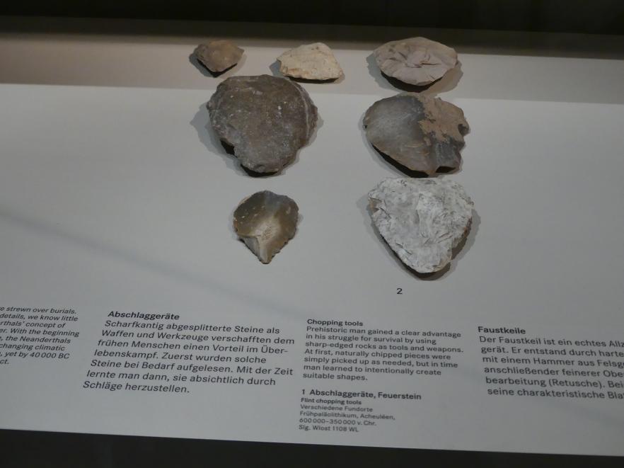 Faustkeile, Paläolithikum, 600000 - 10000 v. Chr., Bild 3/3