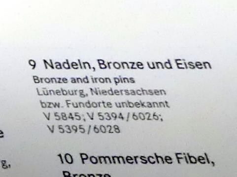 Nadeln, Eisenzeit, 1200 - 1 v. Chr., Bild 2/2