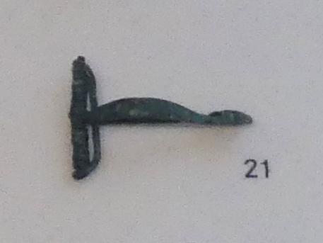 Fibel mit Tierkopf, ostalpine Form, Latènezeit, 700 - 1 v. Chr.