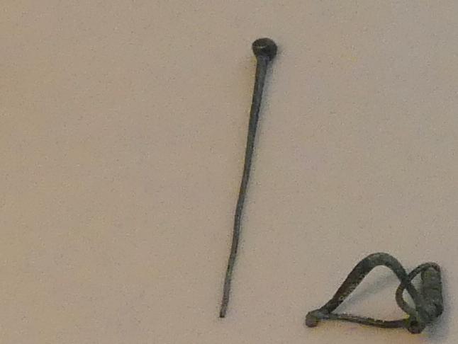 Nadel mit Kugelkopf, Latènezeit, 700 - 1 v. Chr., Bild 1/2