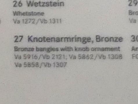 Knotenarmringe, Frühlatènezeit A, 700 - 100 v. Chr., Bild 2/2