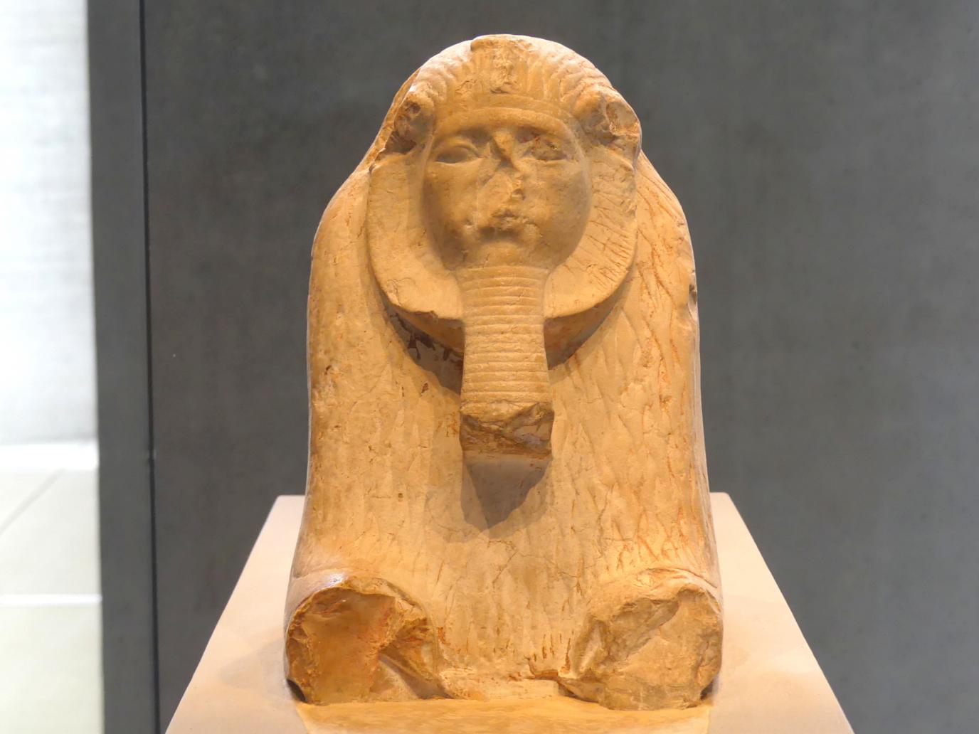 Mähnensphinx des Pharao Amenemhet III., 12. Dynastie, 1803 - 1634 v. Chr., 1800 v. Chr.