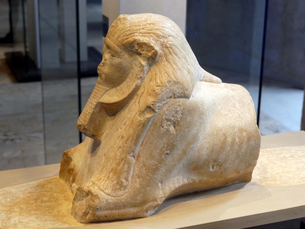 Mähnensphinx des Pharao Amenemhet III., 12. Dynastie, 1678 - 1634 v. Chr., 1800 v. Chr., Bild 2/5
