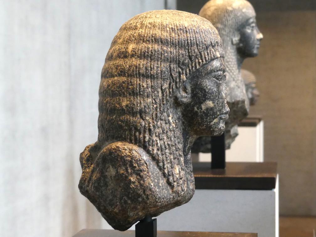Kopf einer männlichen Figur, vermutlich der Vezir Pa-Ramessu, 18. Dynastie, 1210 - 966 v. Chr., 1310 v. Chr., Bild 3/5