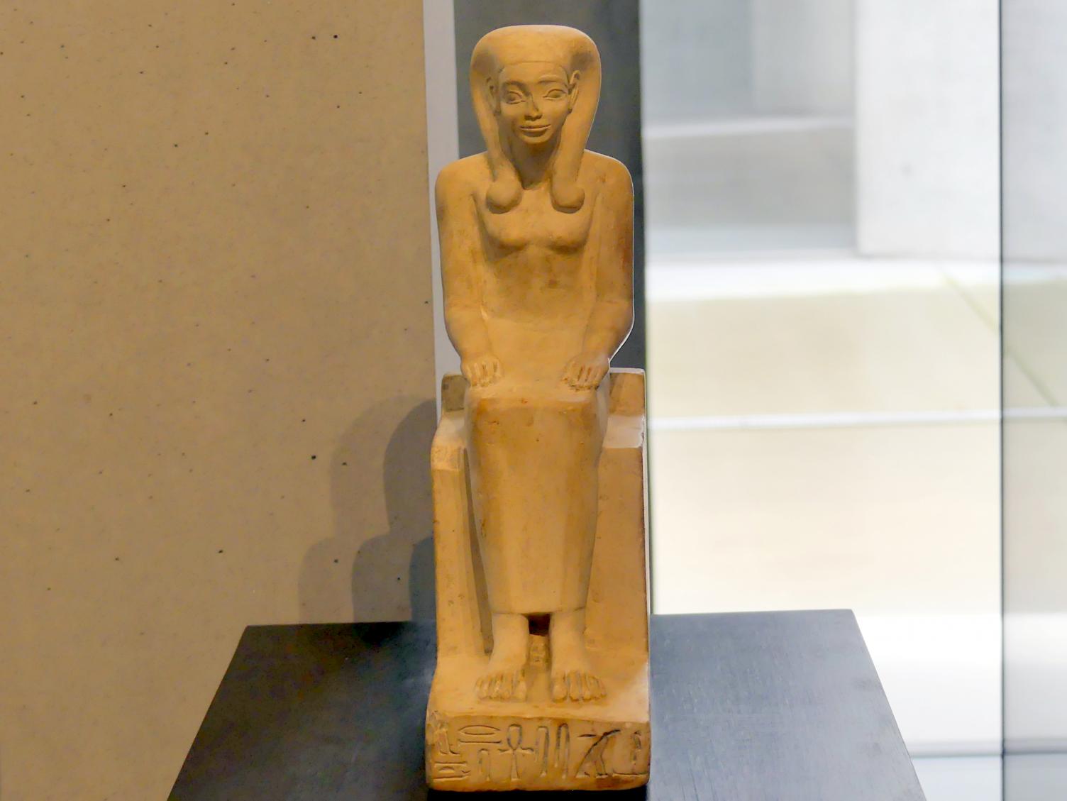 Sitzfigur der Senet-iatju, 2. Zwischenzeit, Undatiert, 1600 v. Chr.