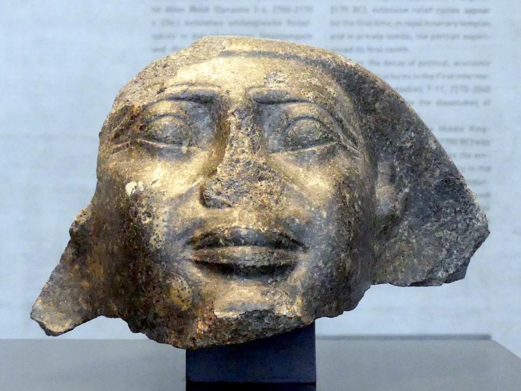 Kopf einer Würfelfigur, 12. Dynastie, 1678 - 1634 v. Chr., 1900 v. Chr.