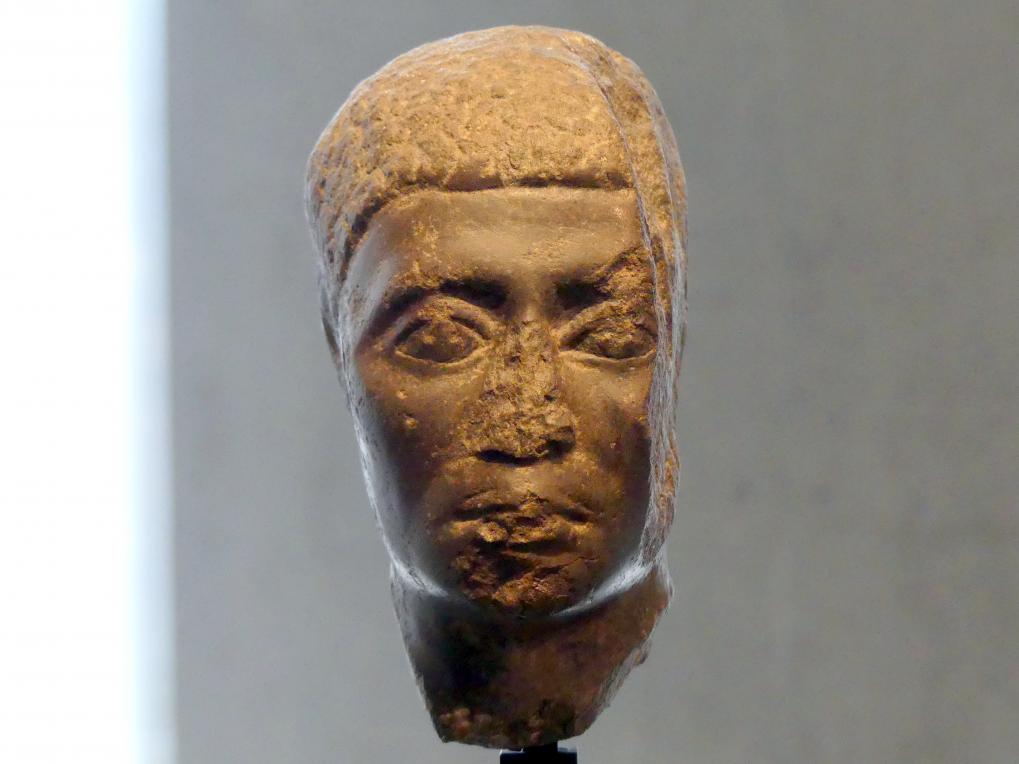 Kopf einer Priesterstatue, Ptolemäische Zeit, 400 v. Chr. - 1 n. Chr., 300 - 200 v. Chr., Bild 1/4