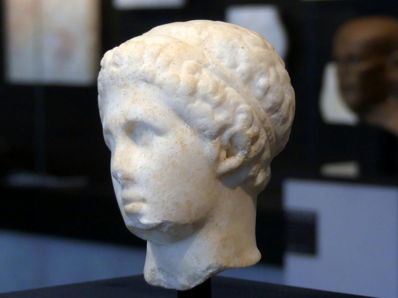 Kopf einer männlichen Statue (König oder Athlet), Ptolemäische Zeit, 400 v. Chr. - 1 n. Chr., 220 - 100 v. Chr., Bild 2/4
