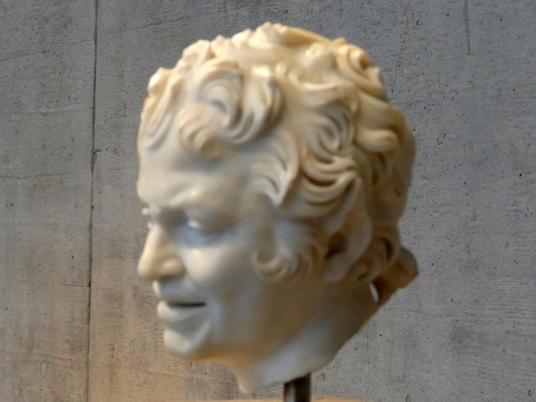 Kopf eines Satyrn / "Faun mit Flecken", Ptolemäisch-römische Zeit, 100 v. Chr. - 100 n. Chr., 100 v. Chr., Bild 3/4