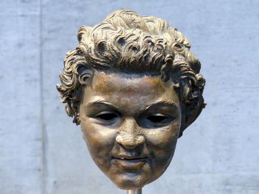 Kopf eines Satyrn, Ptolemäisch-römische Zeit, 100 v. Chr. - 100 n. Chr., 100 v. Chr.