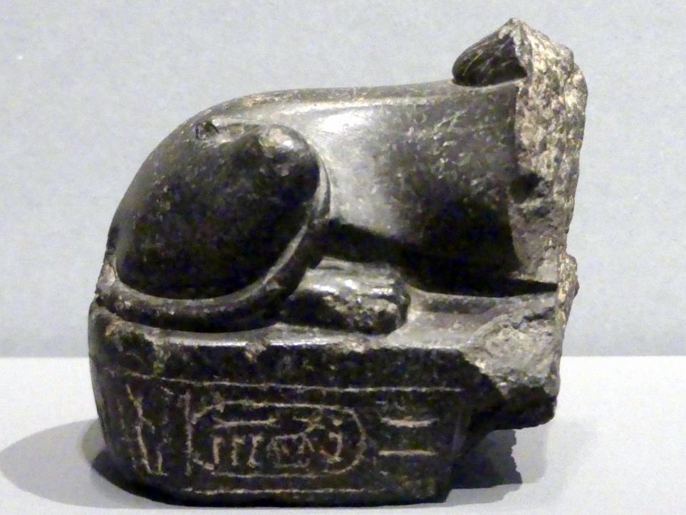 Mähnensphinx, auf zwei Gefangenen liegend, 12. Dynastie, 1803 - 1634 v. Chr., 1800 v. Chr.